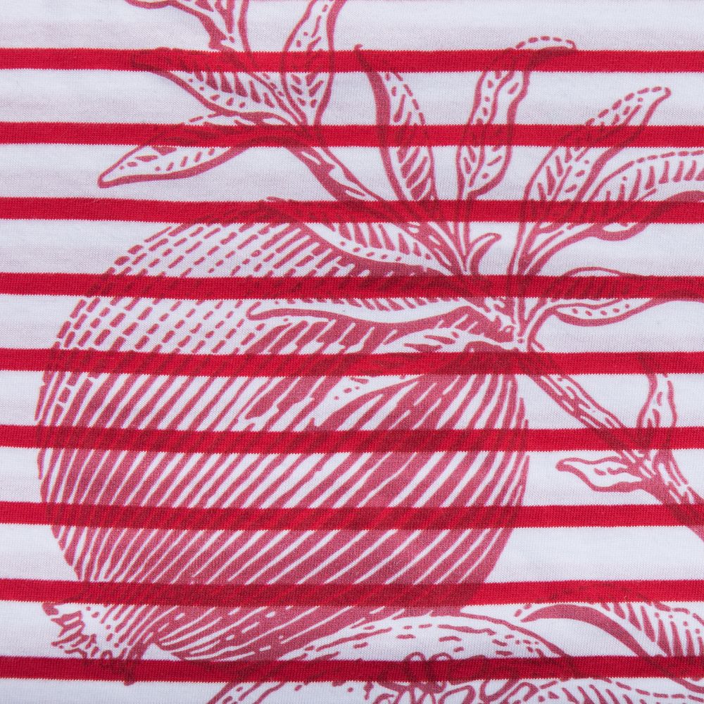 Футболка женская Grand Granat, белая с красным — изображение 5