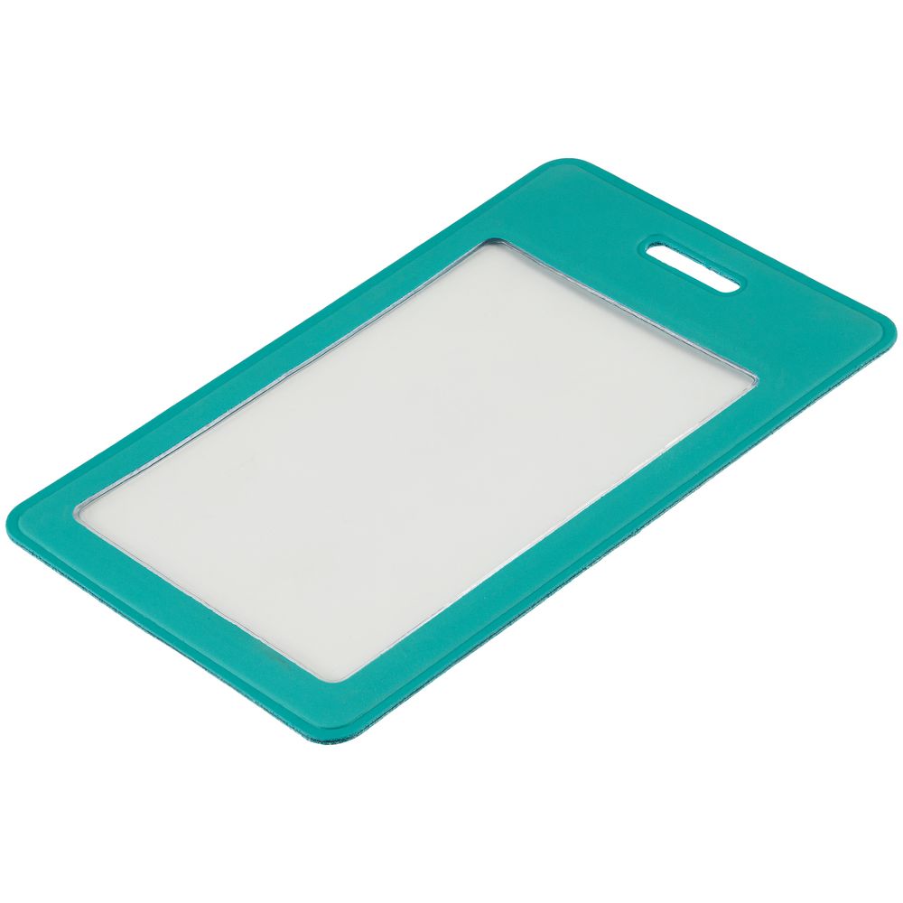 Чехол для пропуска Dorset, бирюзовый — изображение 5