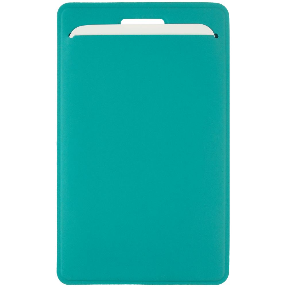 Чехол для пропуска Dorset, бирюзовый — изображение 4