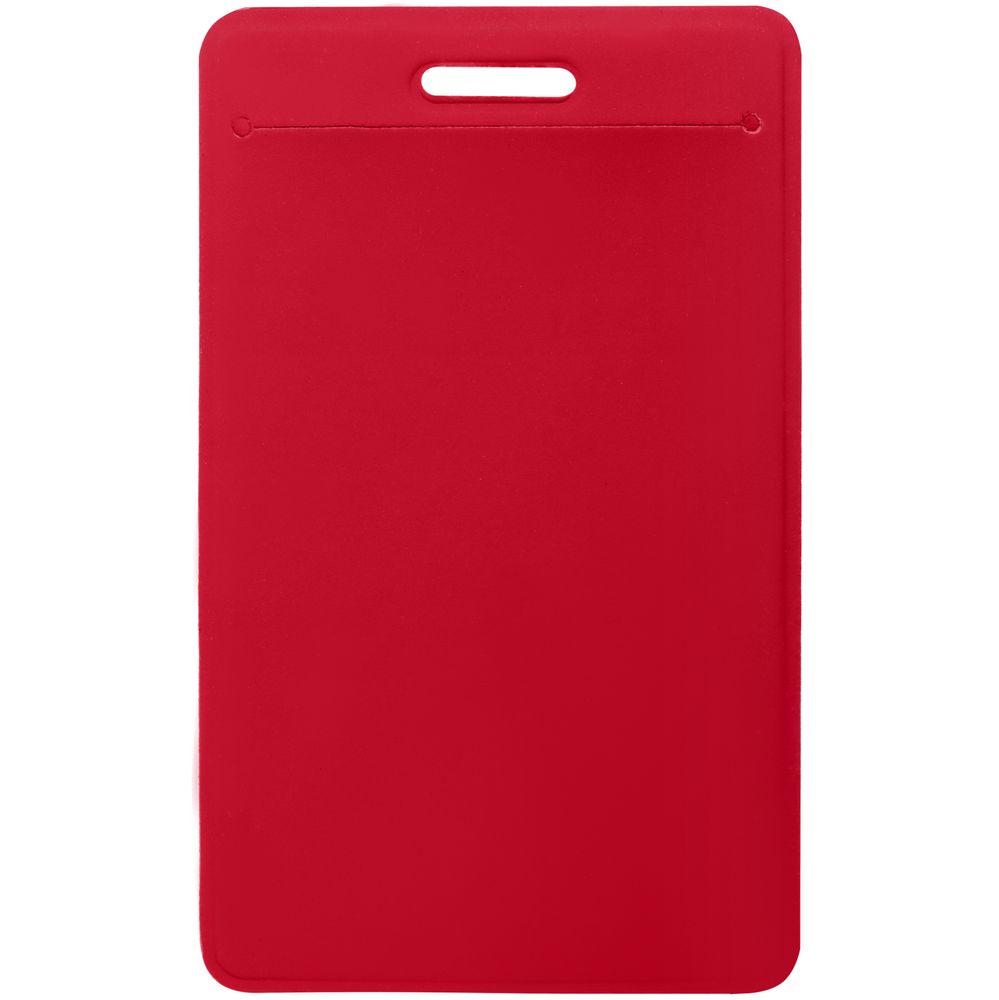 Чехол для пропуска с ретрактором Dorset, красный — изображение 5