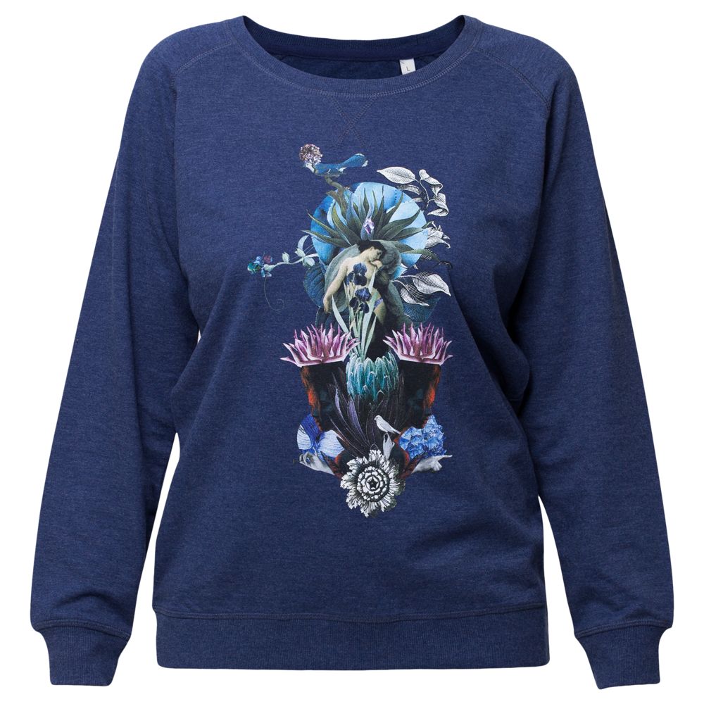 Толстовка Beauty Sleep, синий меланж — изображение 3