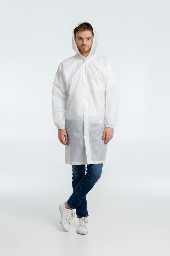 Дождевик унисекс Rainman, белый — изображение 4