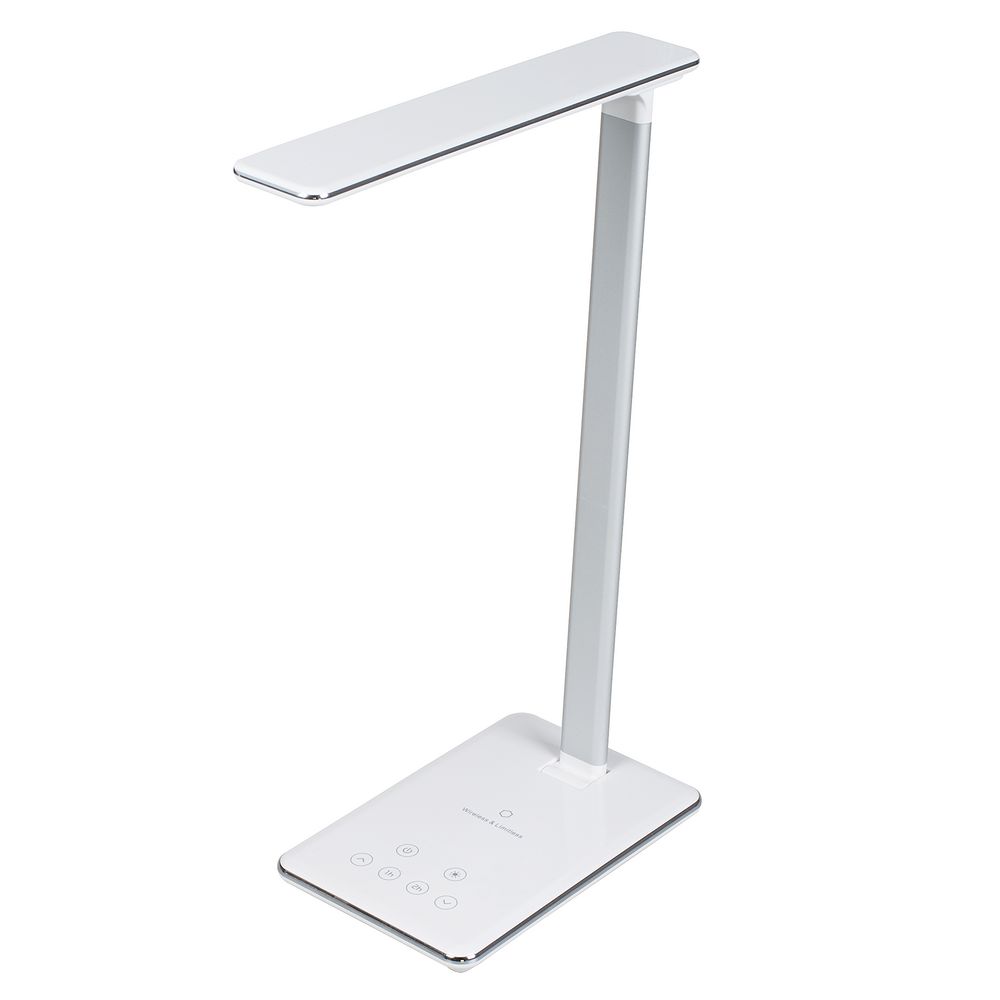 Настольная лампа с беспроводной зарядкой Power Spot, белая — изображение 4