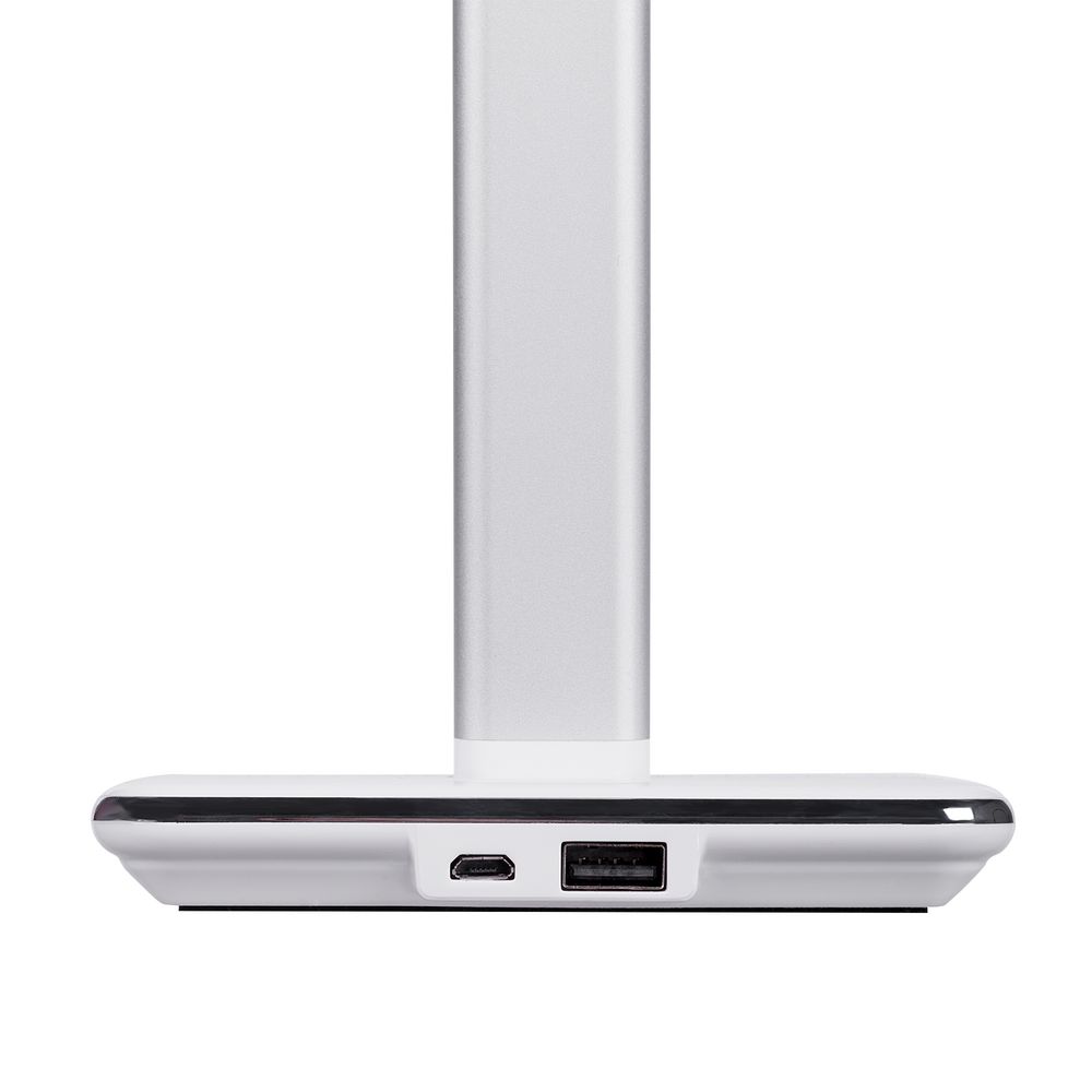 Настольная лампа с беспроводной зарядкой Power Spot, белая — изображение 8