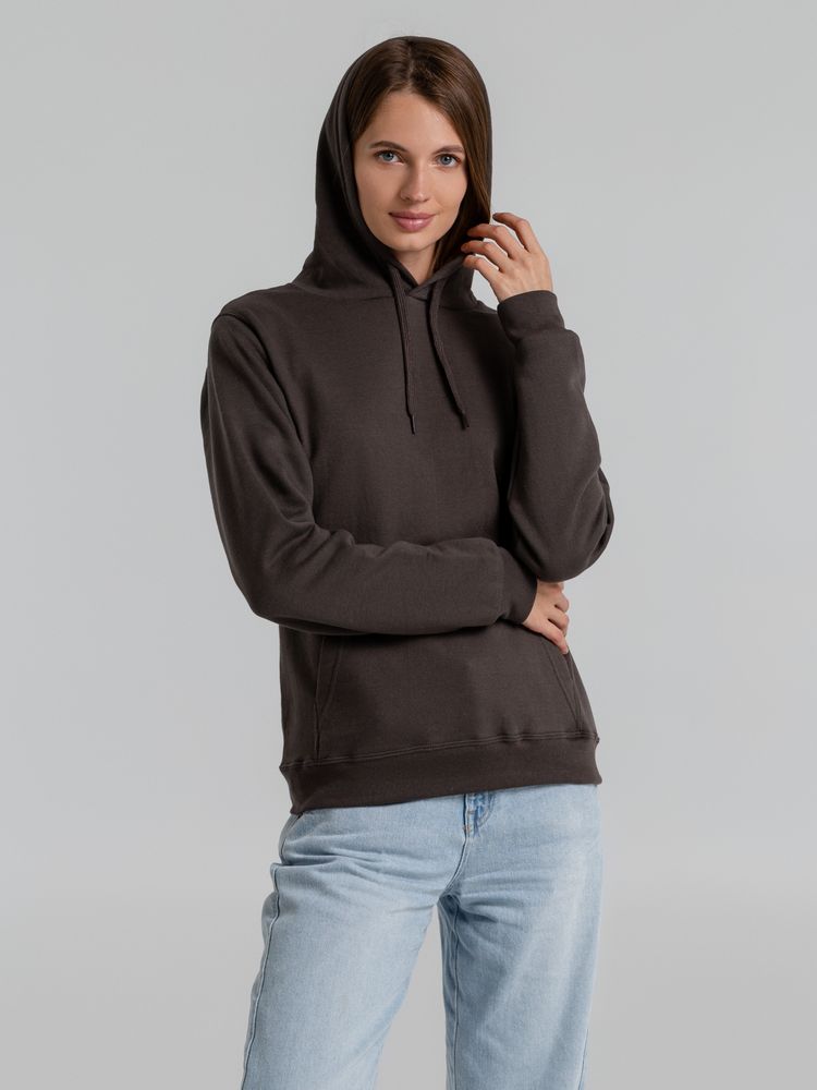 Толстовка с капюшоном Snake II темно-серая — изображение 6