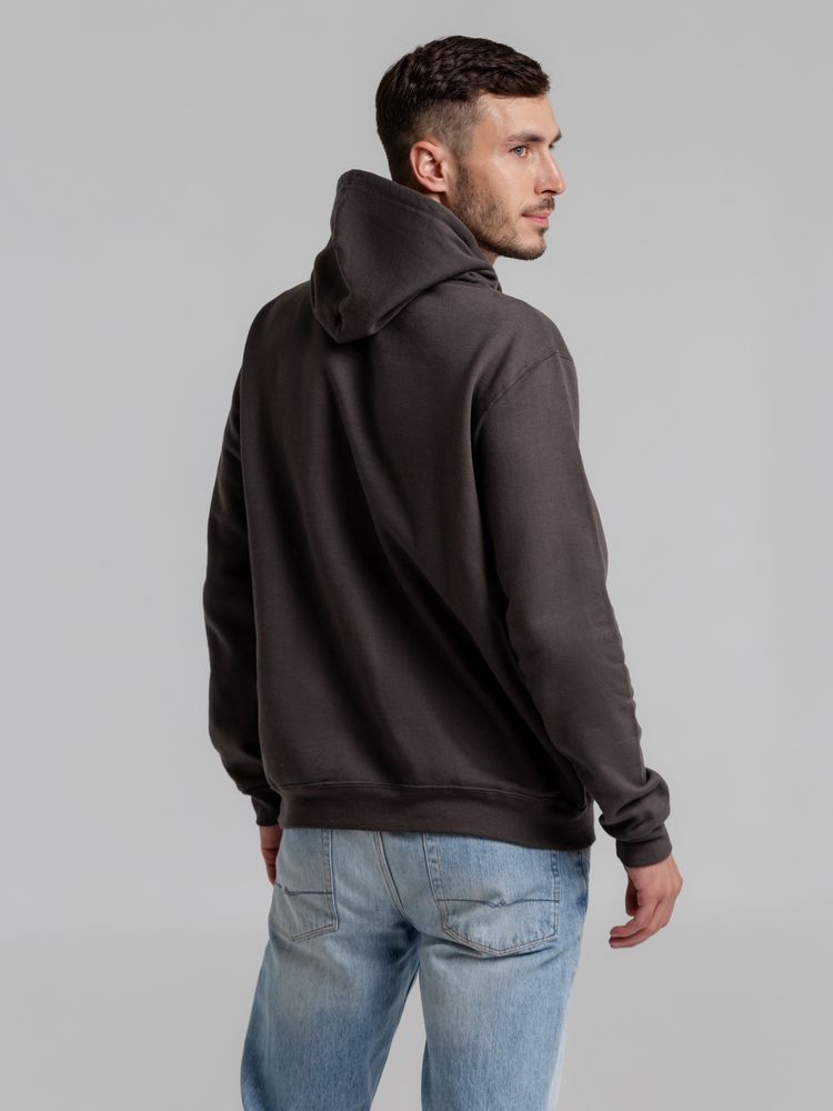 Толстовка с капюшоном Snake II темно-серая — изображение 9