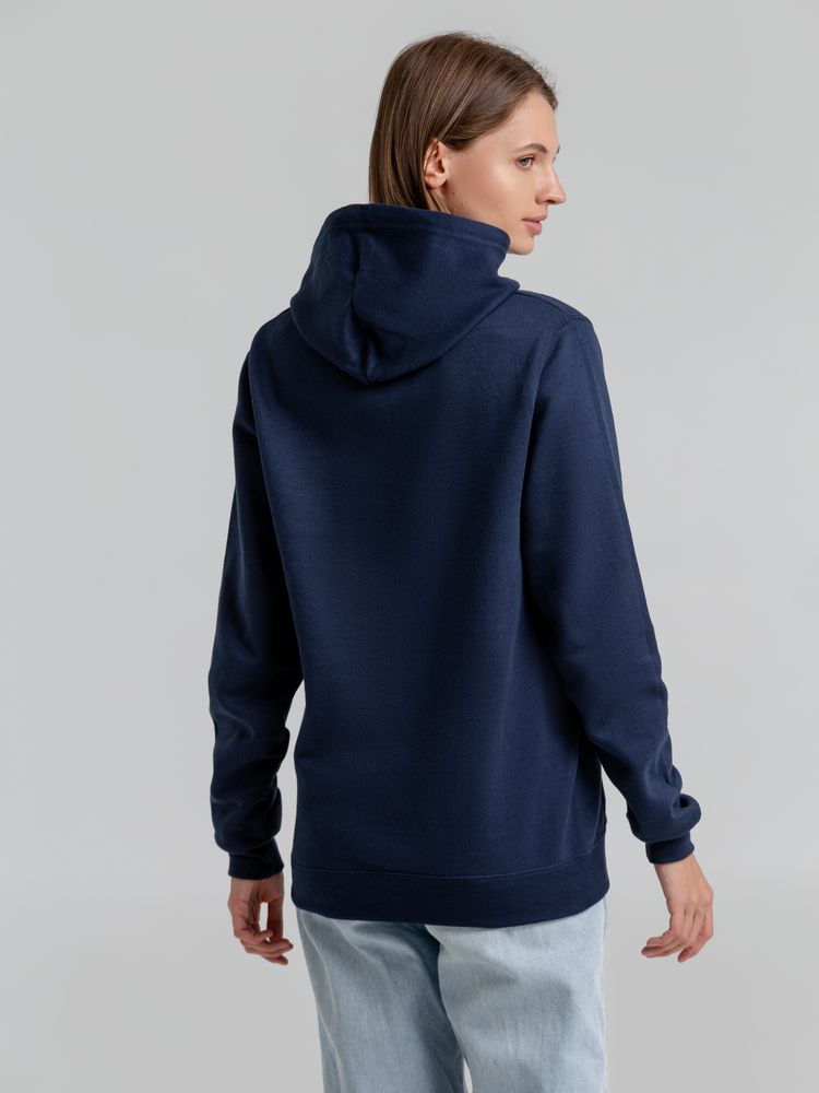 Толстовка с капюшоном Snake II темно-синяя — изображение 7