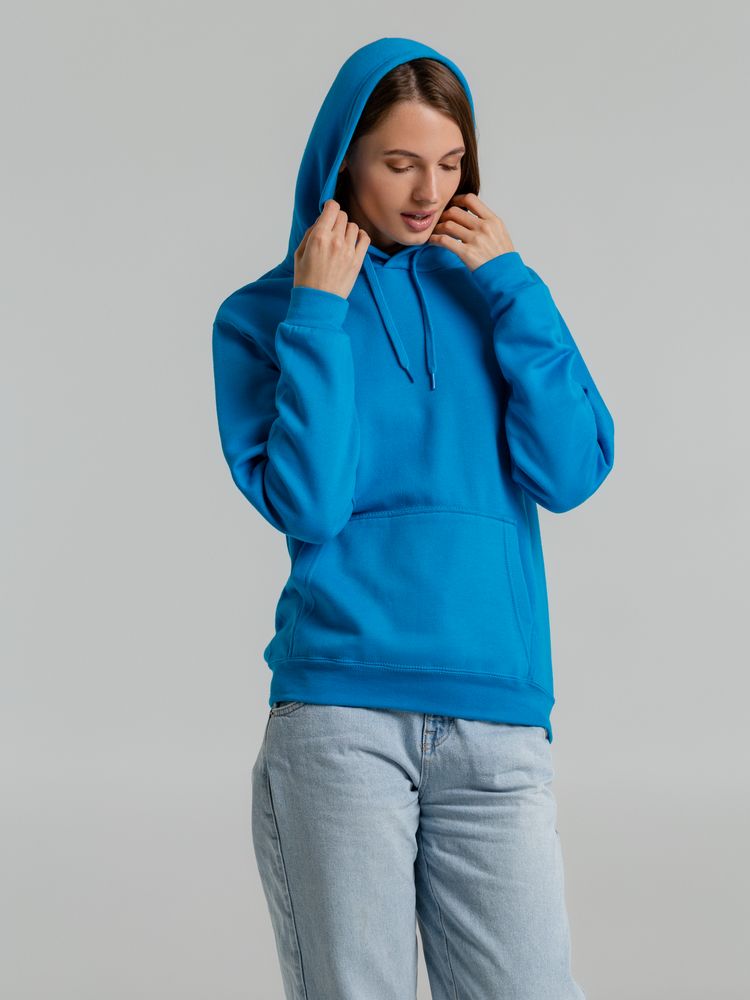 Толстовка с капюшоном Snake II бирюзовая — изображение 6