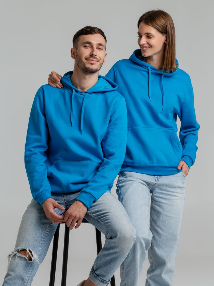 Толстовка с капюшоном Snake II бирюзовая — изображение 10