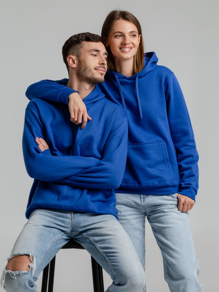 Толстовка с капюшоном Snake II ярко-синяя — изображение 10