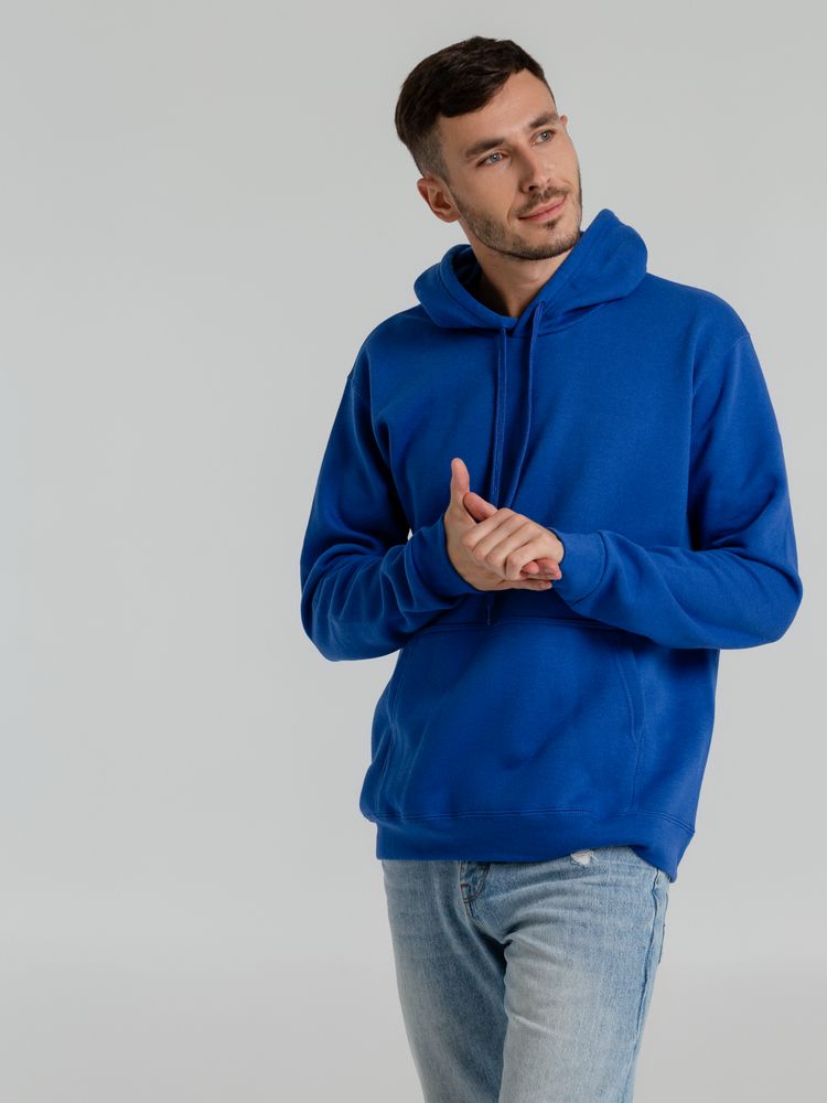 Толстовка с капюшоном Snake II ярко-синяя — изображение 8