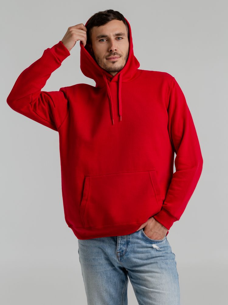 Толстовка с капюшоном Snake II красная — изображение 8