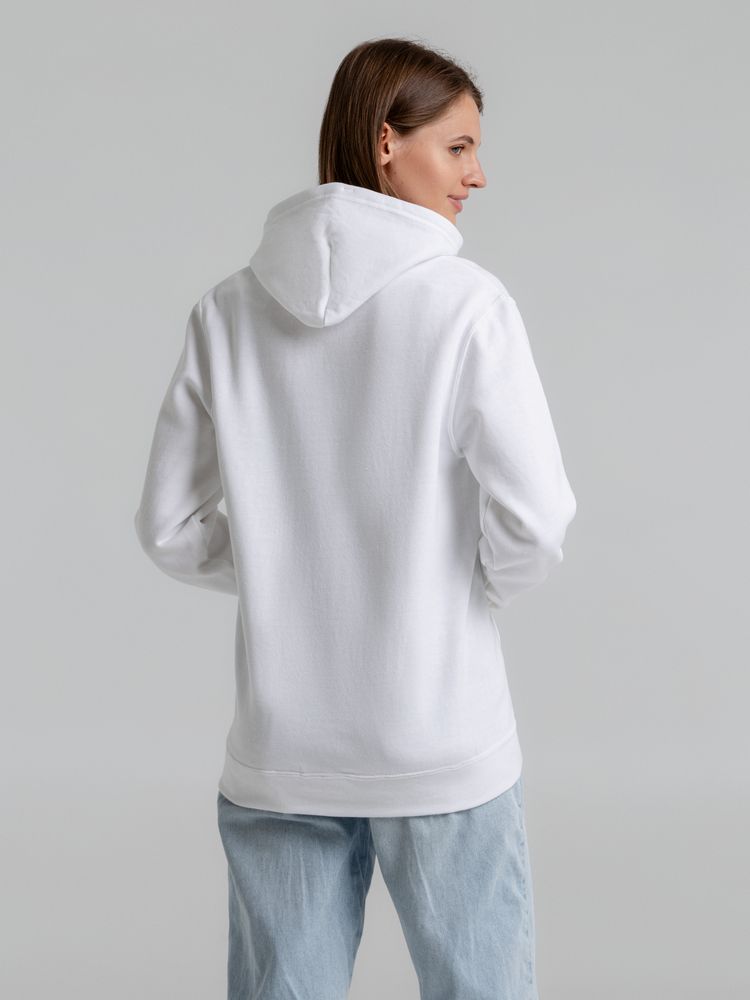 Толстовка с капюшоном Snake II белая — изображение 7