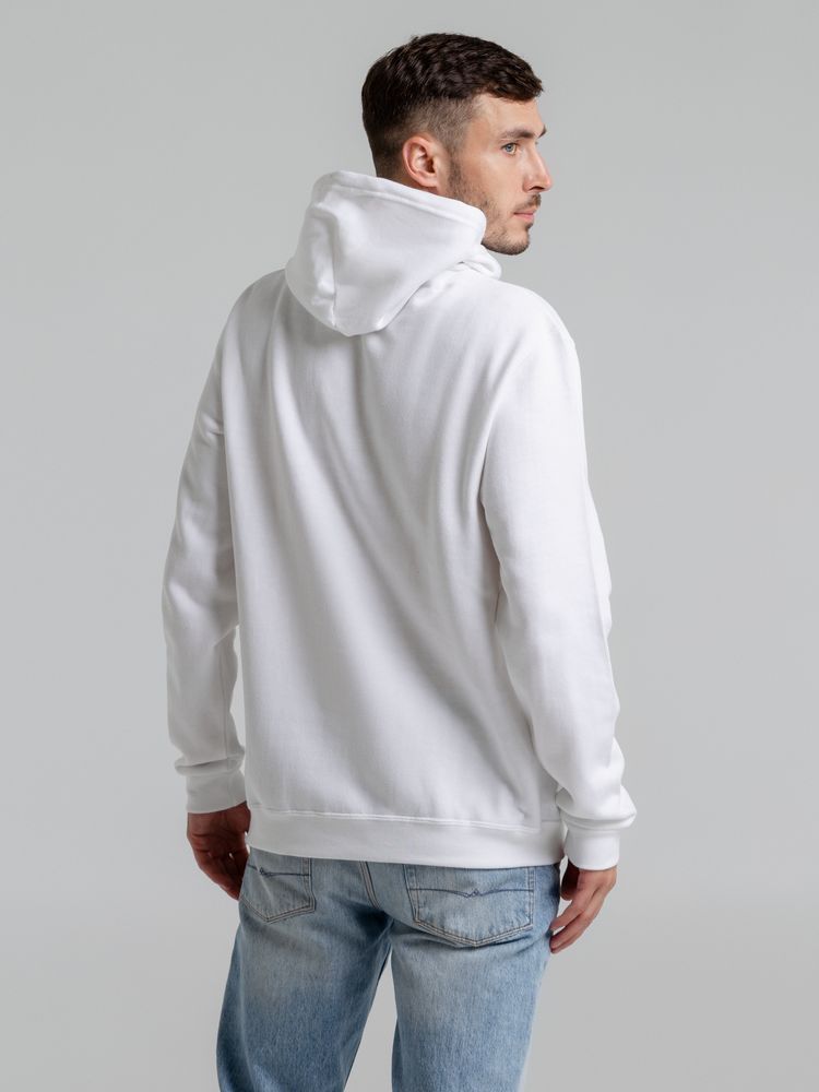 Толстовка с капюшоном Snake II белая — изображение 9