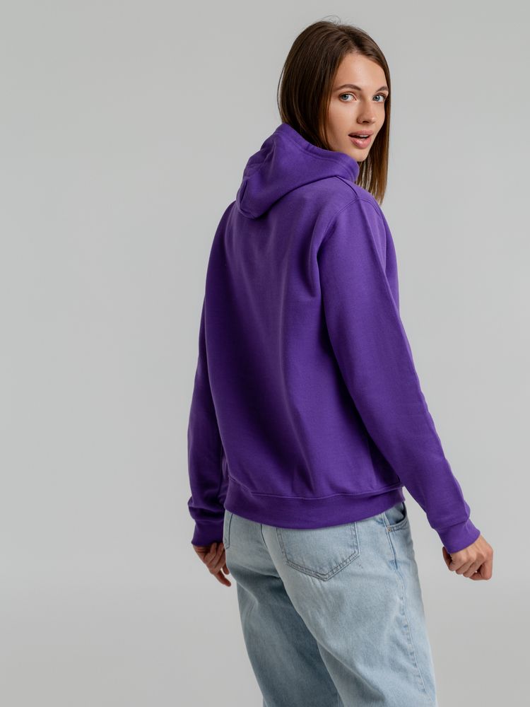 Толстовка с капюшоном Snake II темно-фиолетовая — изображение 7