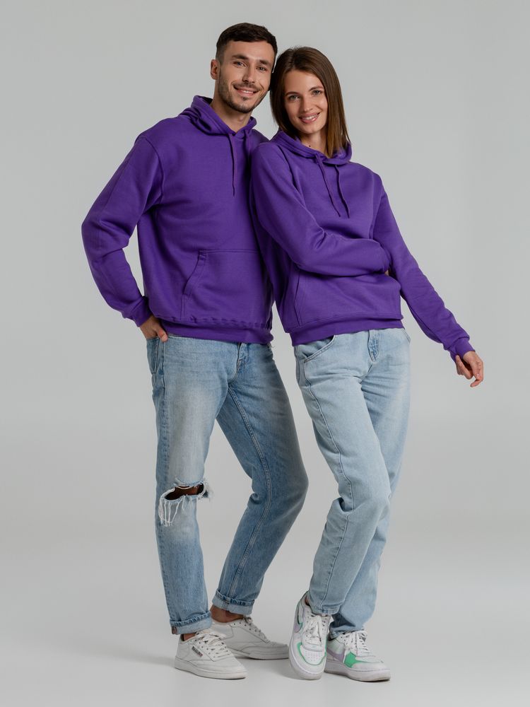 Толстовка с капюшоном Snake II темно-фиолетовая — изображение 10