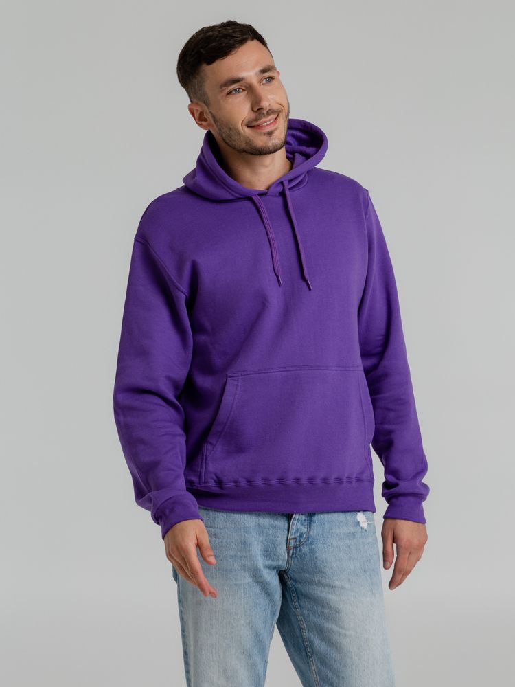 Толстовка с капюшоном Snake II темно-фиолетовая — изображение 8