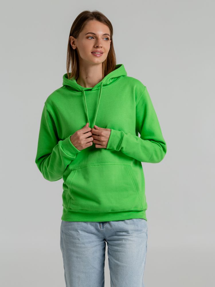 Толстовка с капюшоном Snake II зеленое яблоко — изображение 6