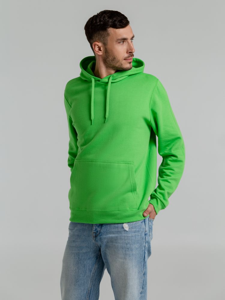 Толстовка с капюшоном Snake II зеленое яблоко — изображение 8