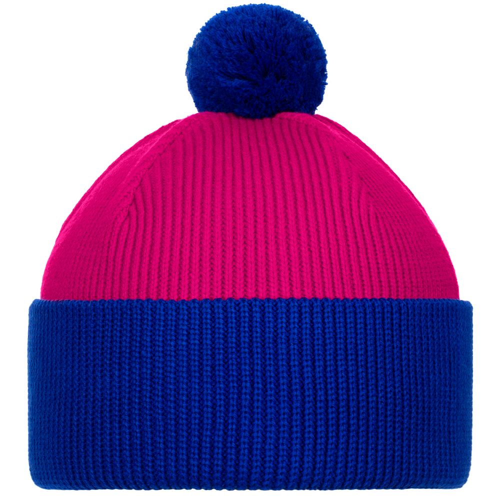 Шапка Snappy, розовая (фуксия) с синим — изображение 3