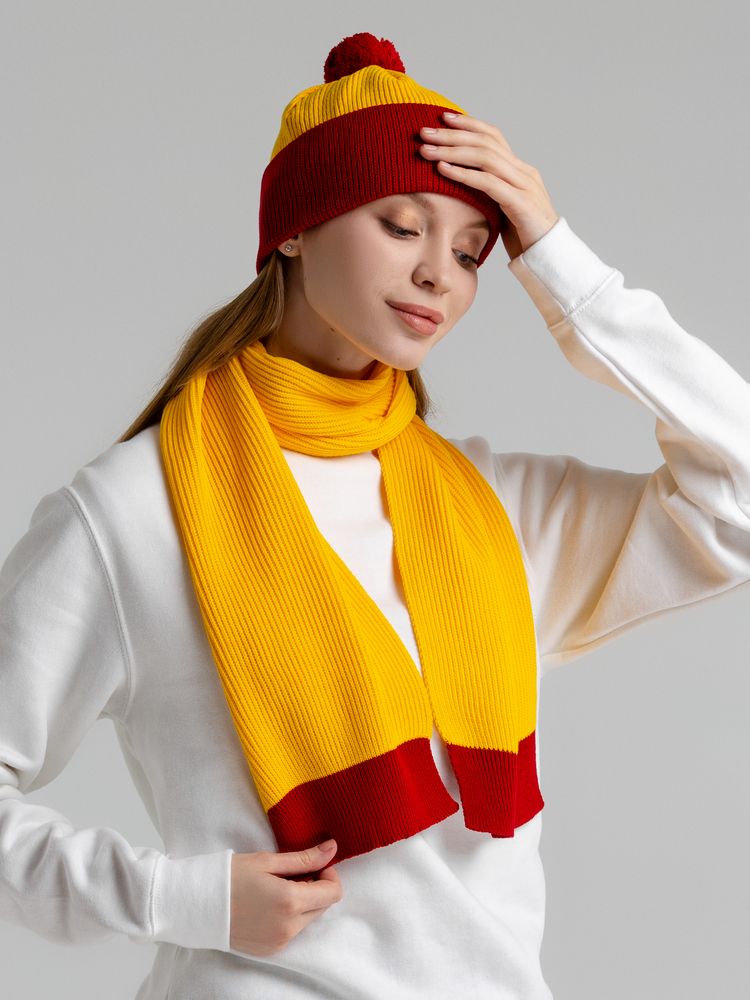 Шапка Snappy, желтая с красным — изображение 6