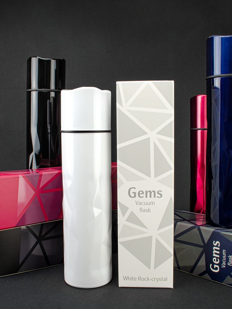 Термос Gems Black Morion, черный морион — изображение 15