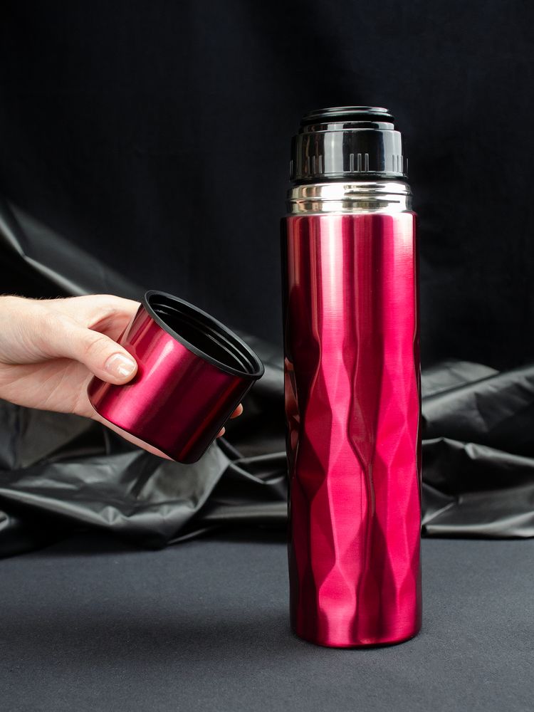 Термос Gems Red Rubine, красный рубин — изображение 13