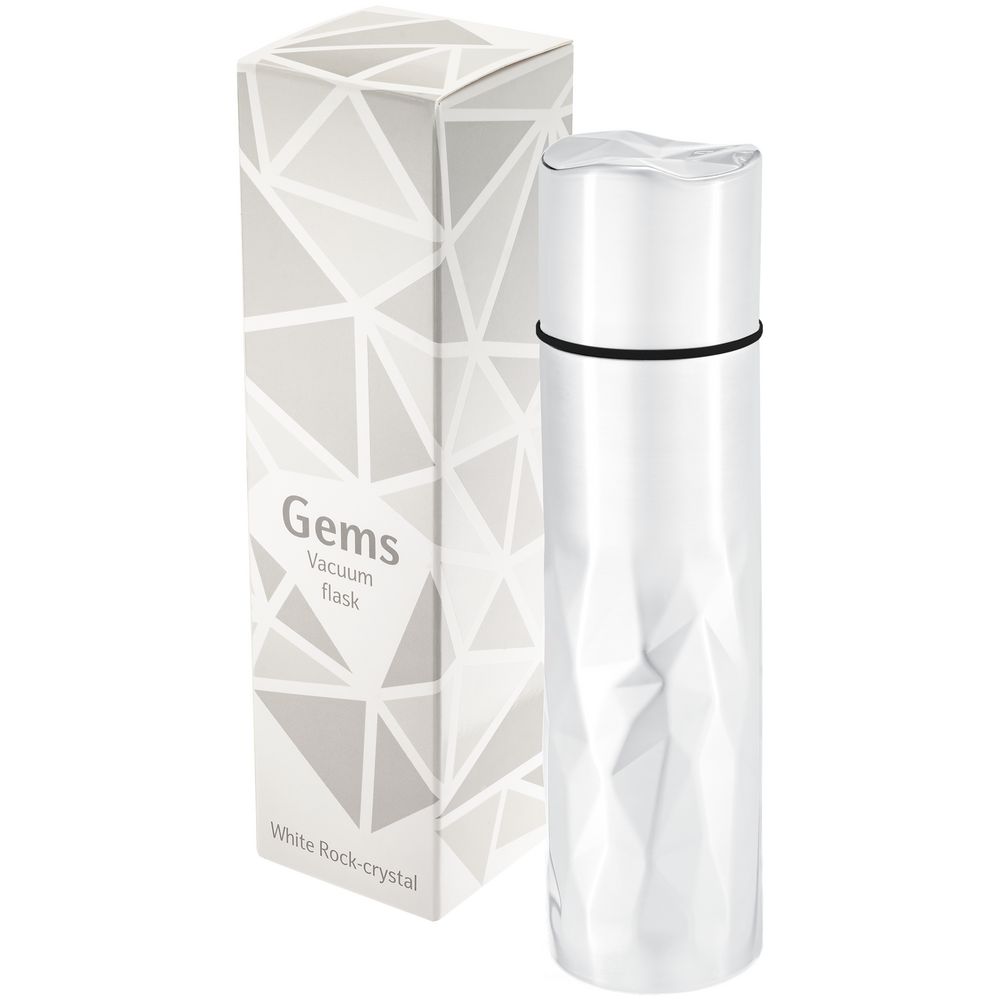 Термос Gems White Rock Crystal, белый горный хрусталь — изображение 6