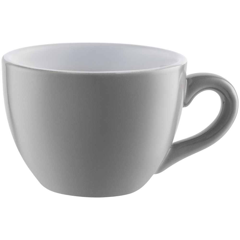 Чайная пара Cozy Morning, серая с красным — изображение 3