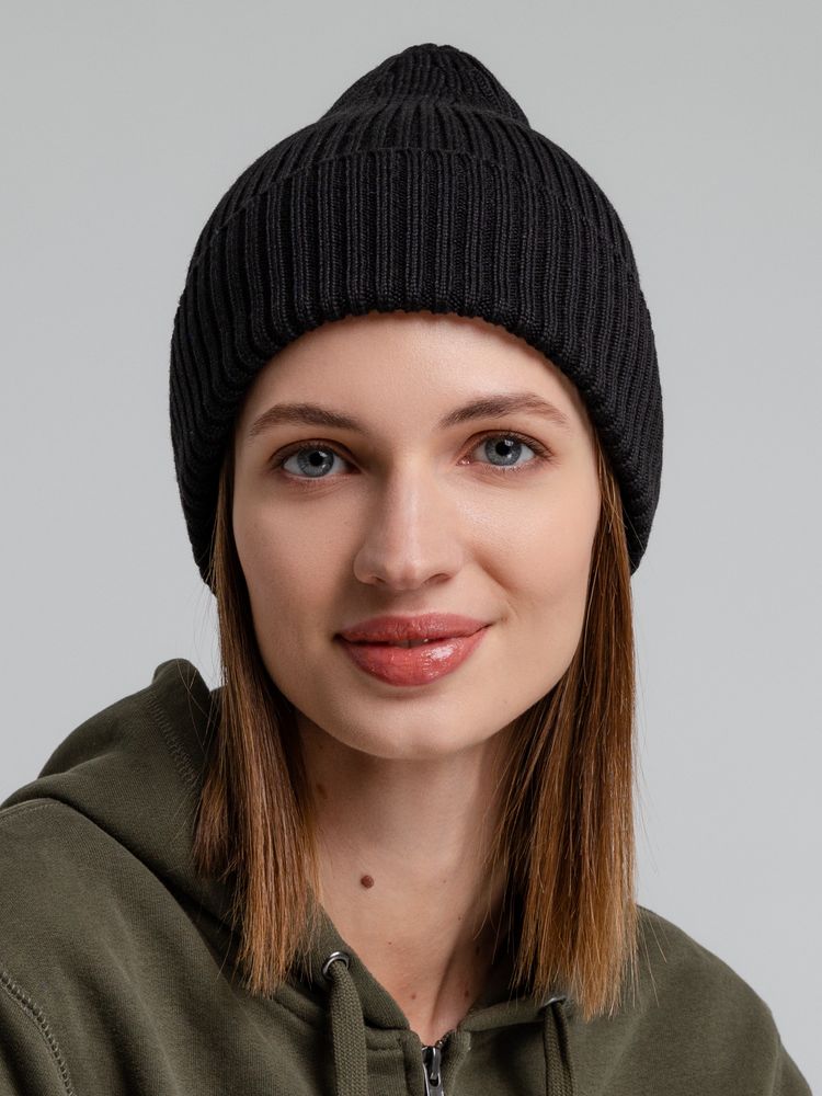 Шапка Stout, черная — изображение 9