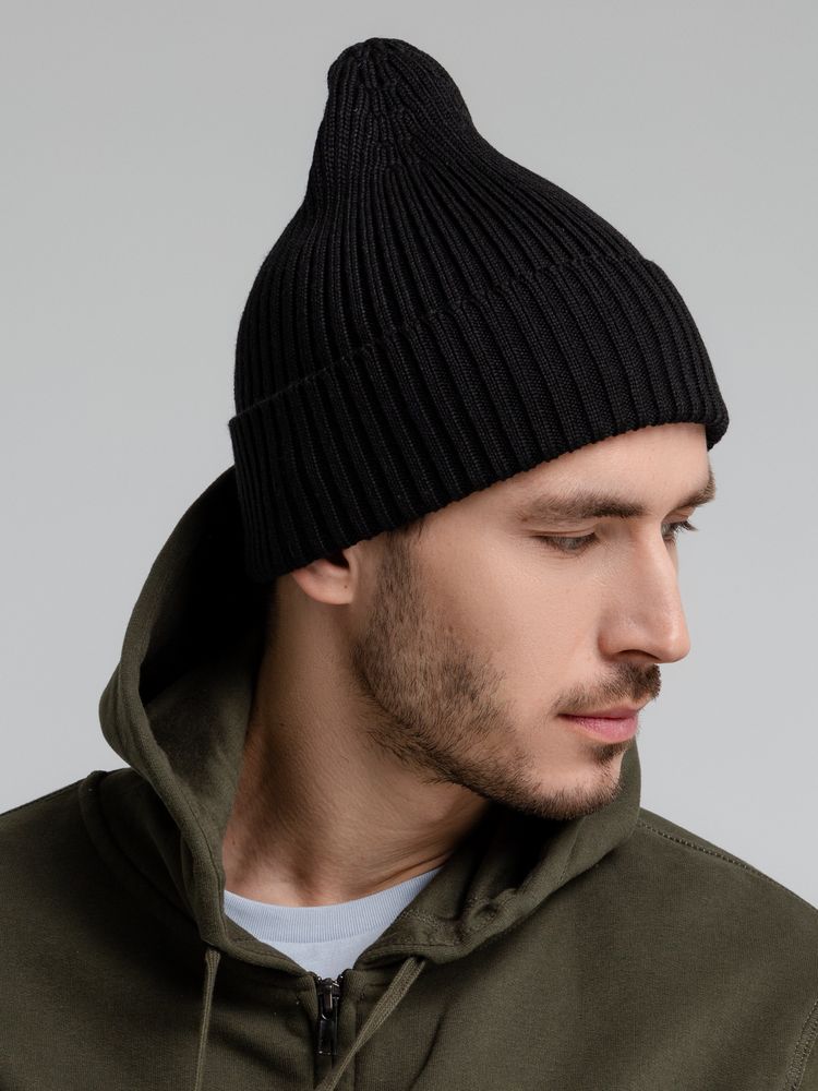 Шапка Stout, черная — изображение 6