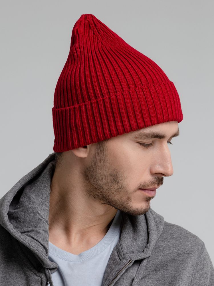 Шапка Stout, красная — изображение 6