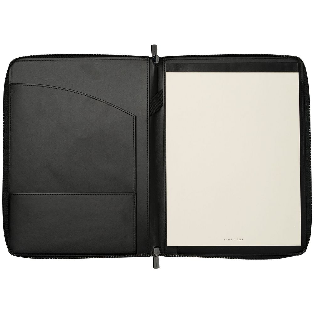 Папка Tire с блокнотом А4, черная — изображение 3