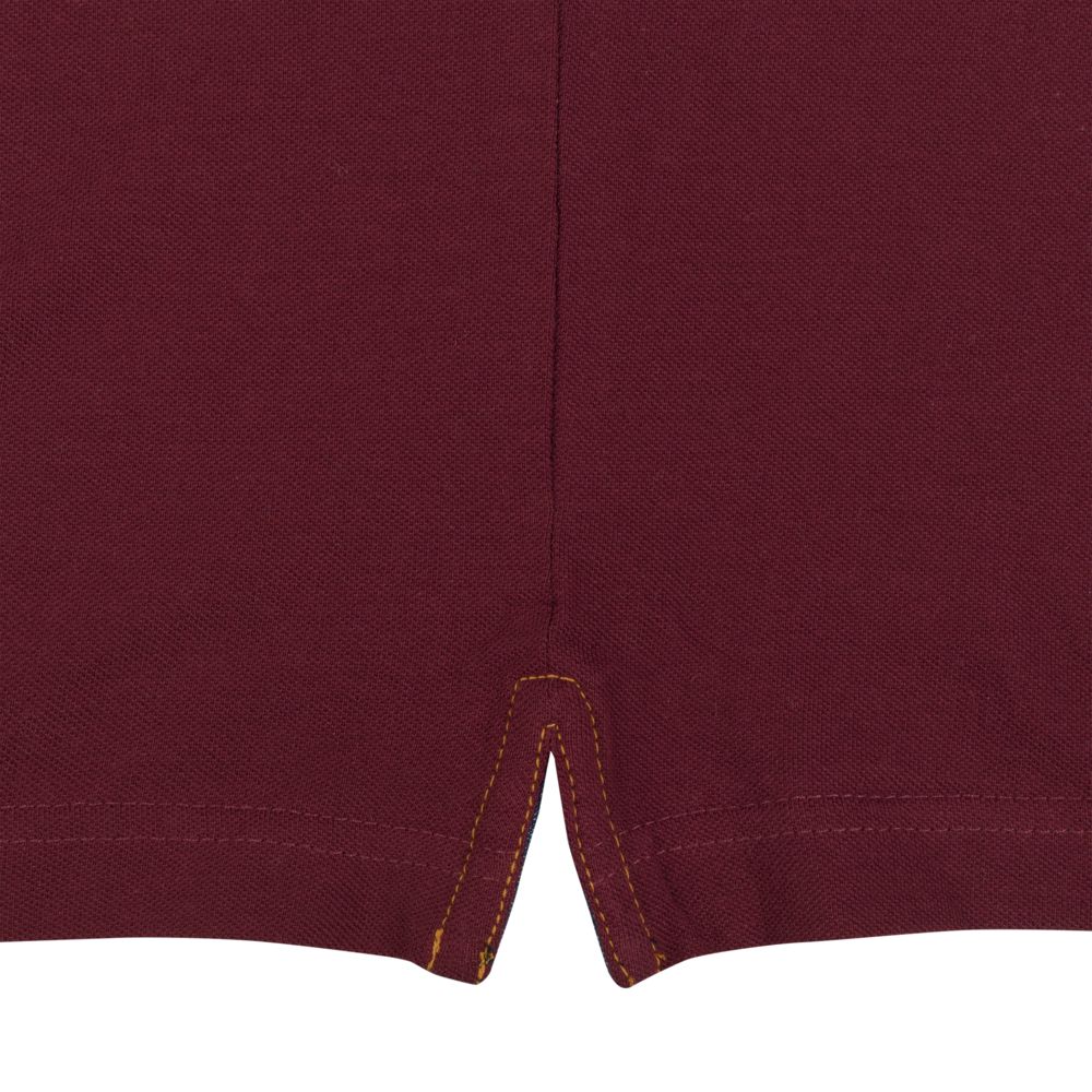 Рубашка поло мужская DNM Forward бордовая — изображение 5