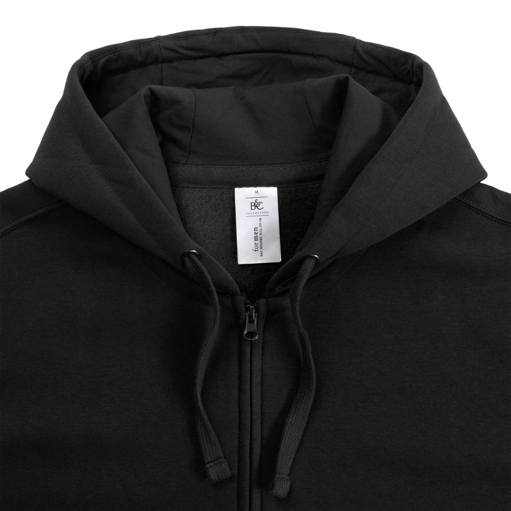 Толстовка мужская Hooded Full Zip черная — изображение 5