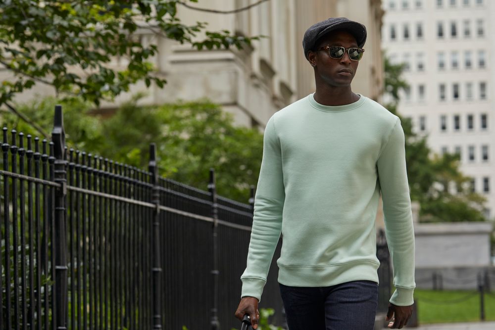 Свитшот унисекс King, оранжевый — изображение 6