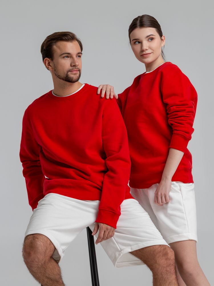 Свитшот унисекс King, красный — изображение 10