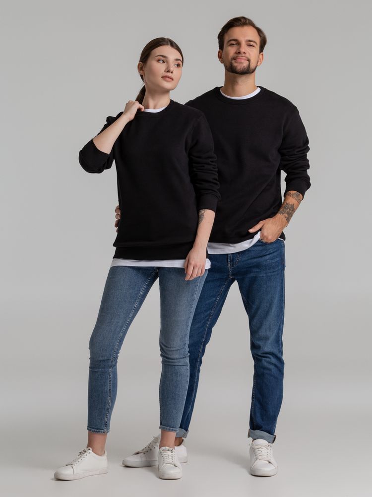 Свитшот унисекс King, черный — изображение 10