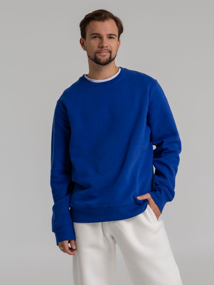 Свитшот унисекс King, ярко-синий — изображение 5