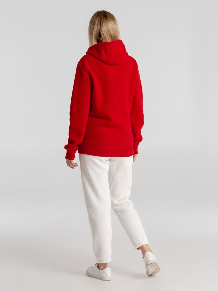Толстовка с капюшоном унисекс King, красная — изображение 7