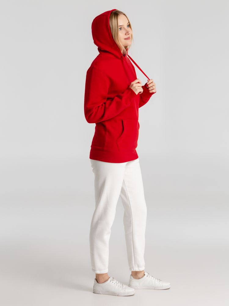 Толстовка с капюшоном унисекс King, красная — изображение 6