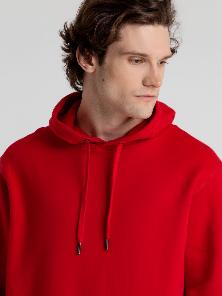 Толстовка с капюшоном унисекс King, красная — изображение 8