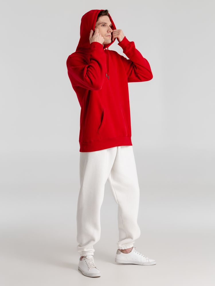 Толстовка с капюшоном унисекс King, красная — изображение 10