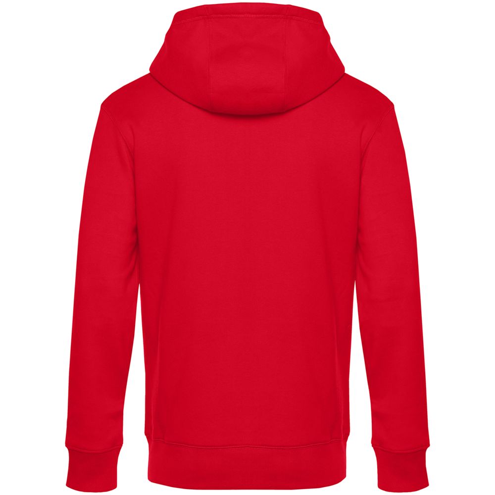 Толстовка с капюшоном унисекс King, красная — изображение 3
