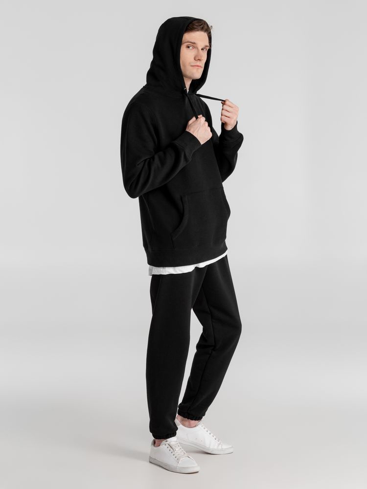 Толстовка с капюшоном унисекс King, черная — изображение 10