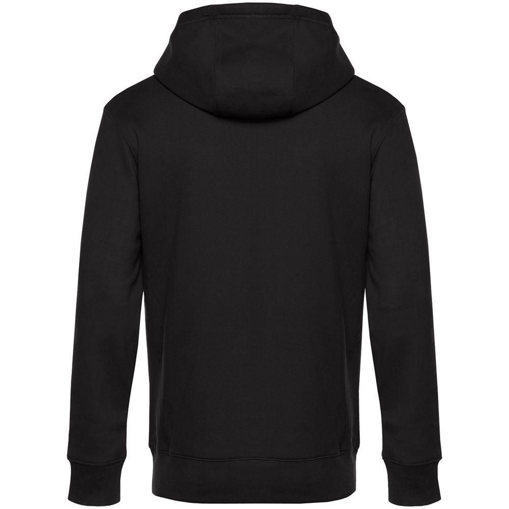 Толстовка с капюшоном унисекс King, черная — изображение 3