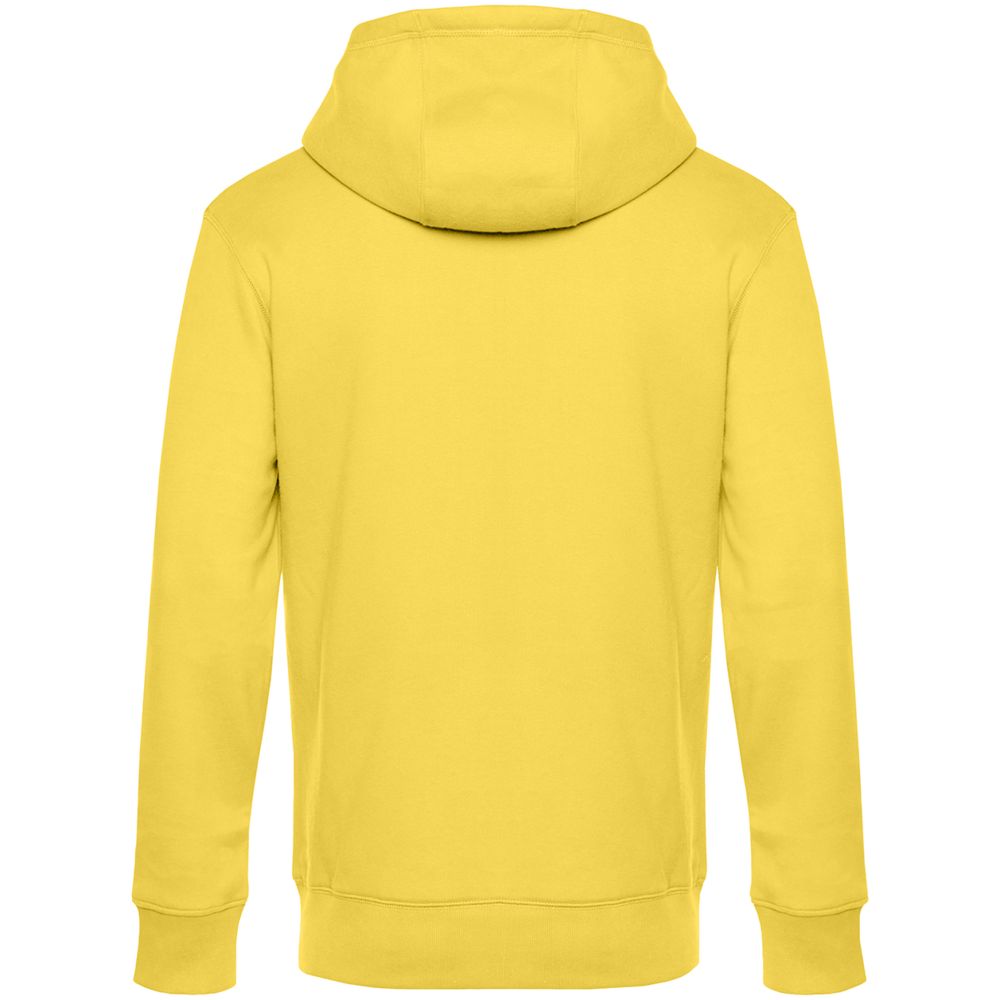 Толстовка с капюшоном унисекс King, желтая — изображение 3