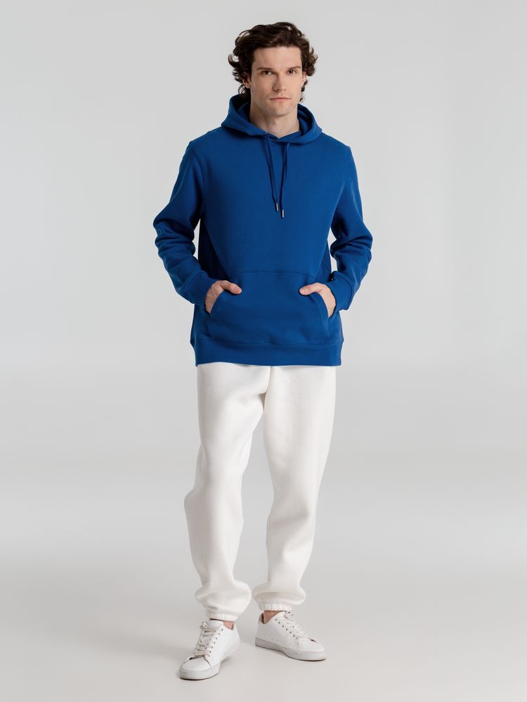 Толстовка с капюшоном унисекс King, ярко-синяя — изображение 10