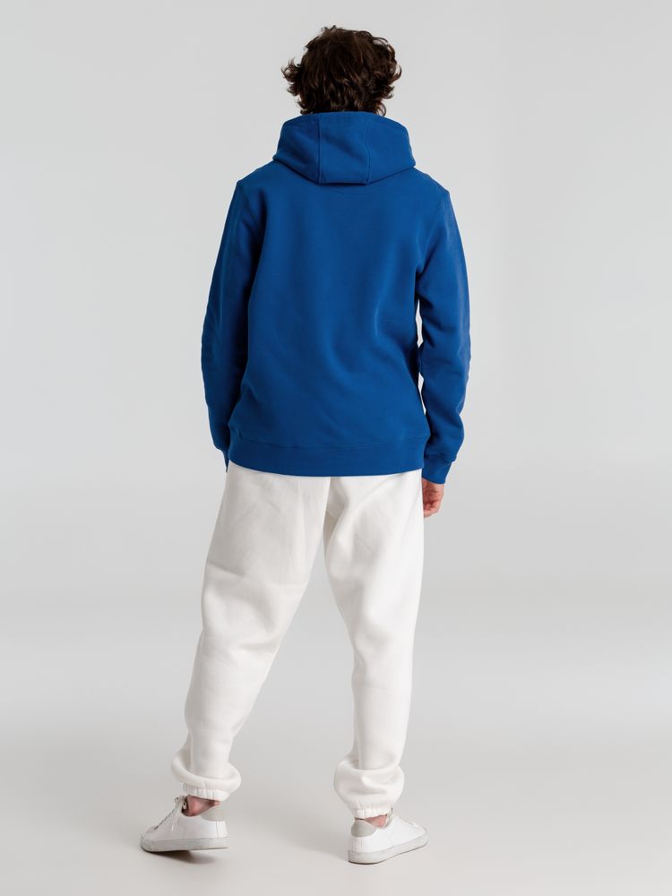 Толстовка с капюшоном унисекс King, ярко-синяя — изображение 12
