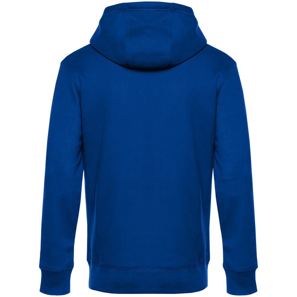 Толстовка с капюшоном унисекс King, ярко-синяя — изображение 3